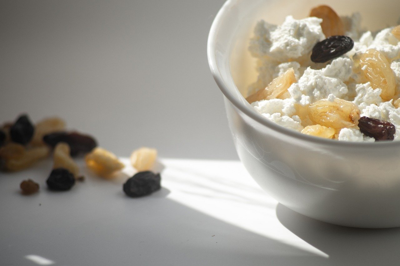 Cottage Cheese Fruit Bowl