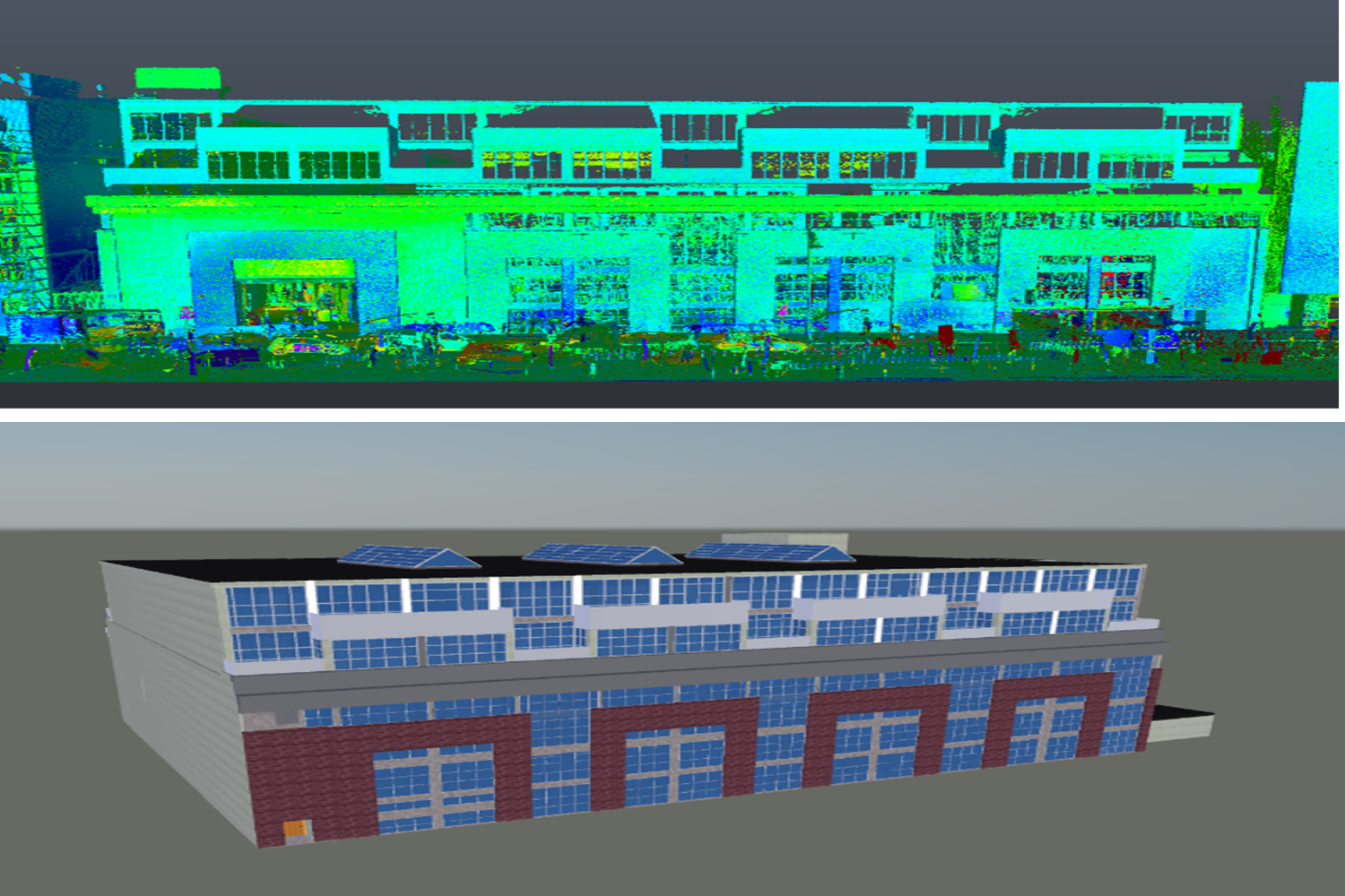 building survey scan to bim