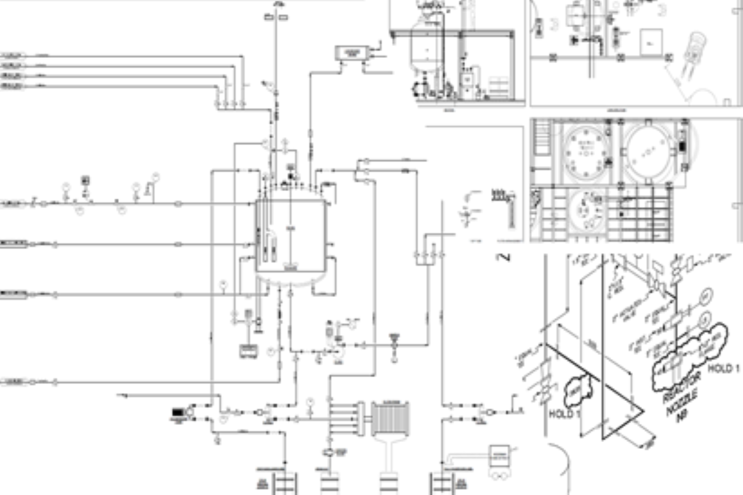 pharmaceutical client 2d cad bureau